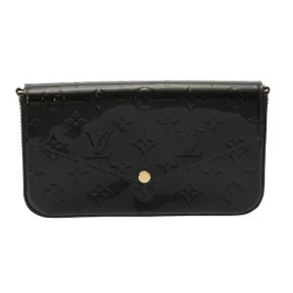 Louis Vuitton Monogram Vernis Pochette Felicie Amarante Purple Shoulder Bag